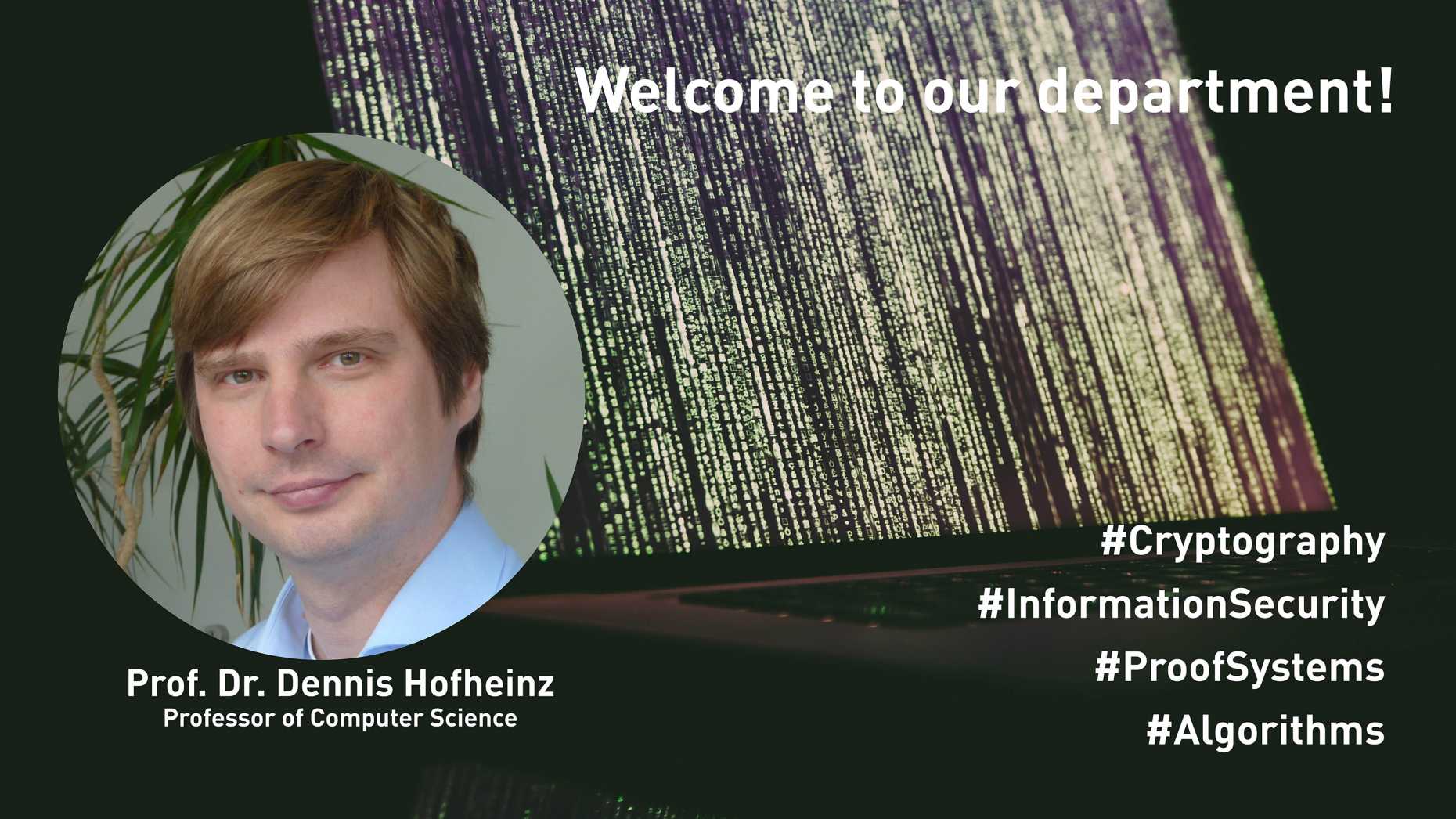 Professor Dennis Hofheinz