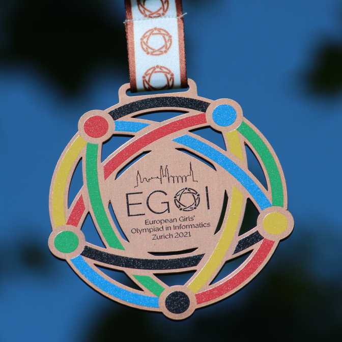 Medaille der EGOI 2021
