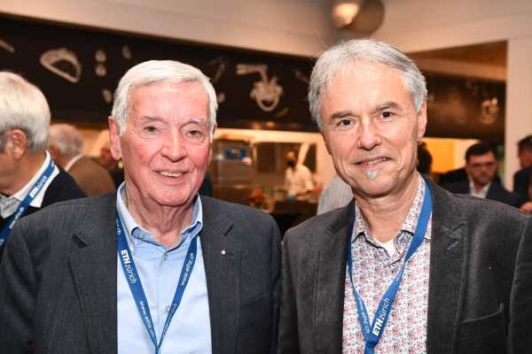 Prof. em. Hans-Peter Frei, Prof. Ueli Maurer