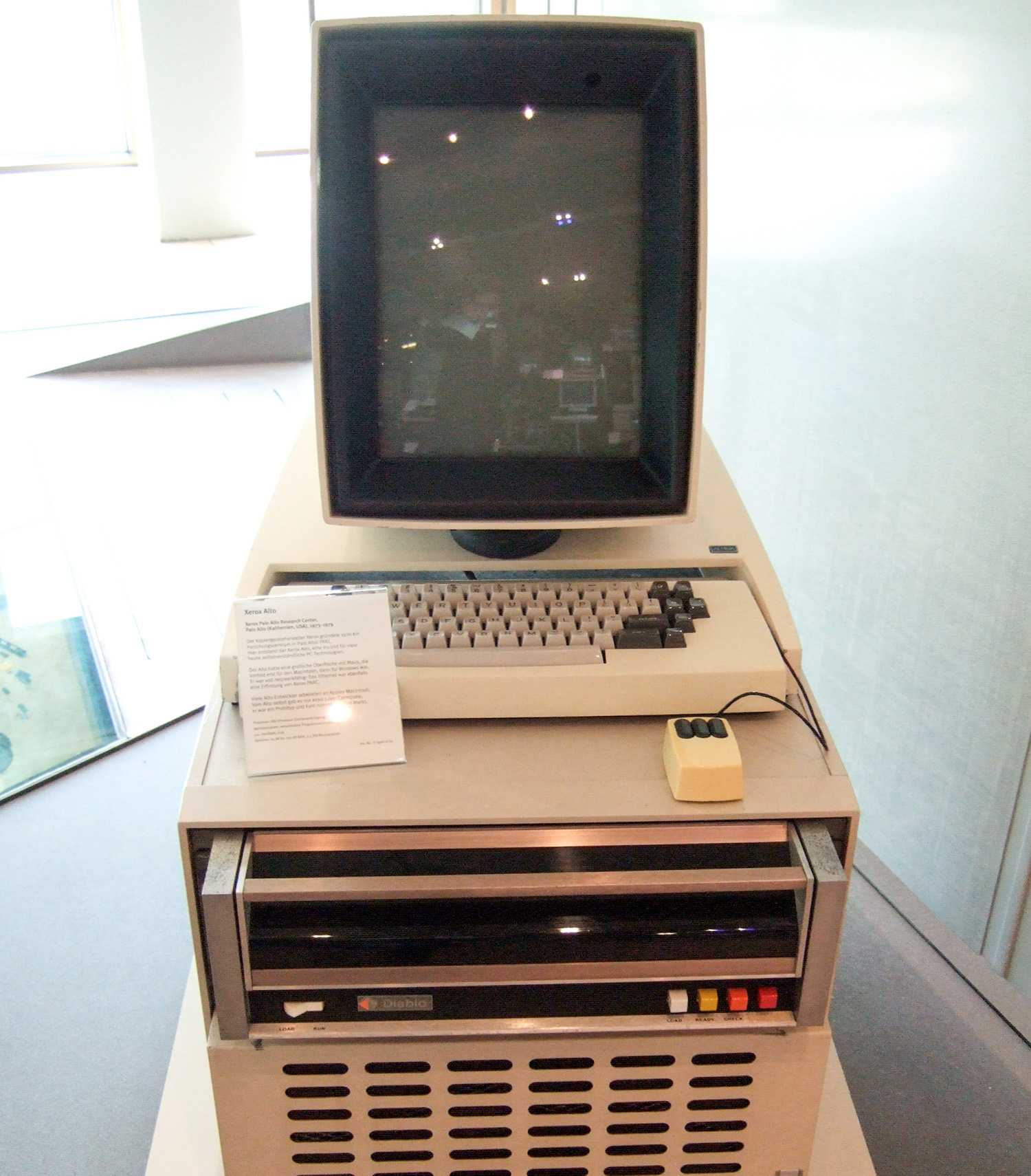 Xerox Alto. Foto: Public domain