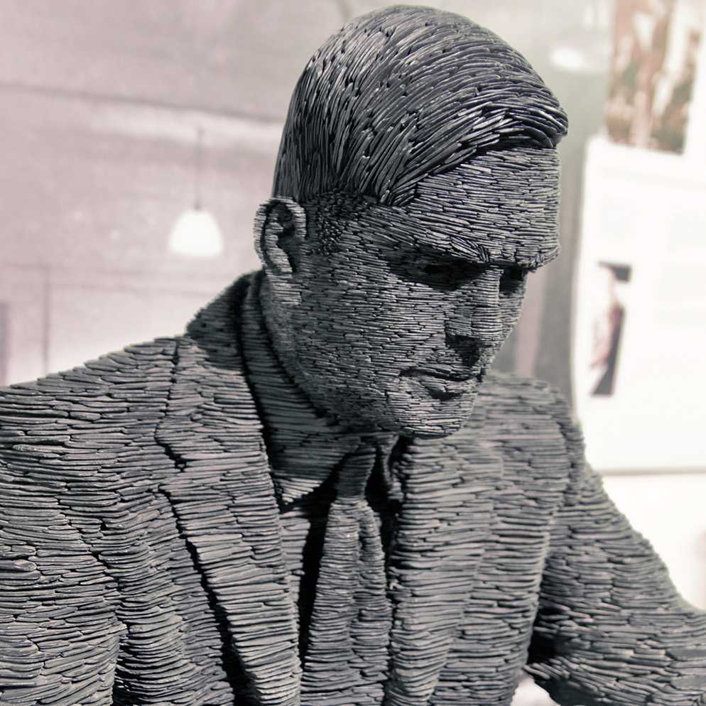Statue von Alan Turing