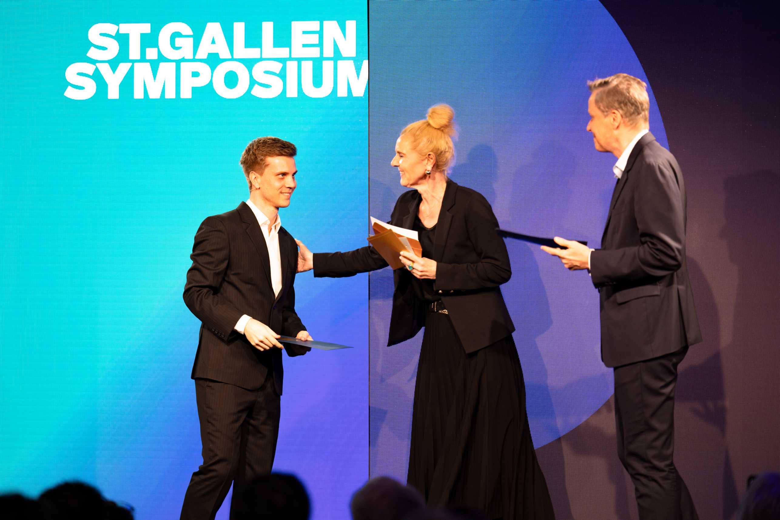 D-INFK Alumnus Andreas Kuster bei der 2024 Global Essay Competition.