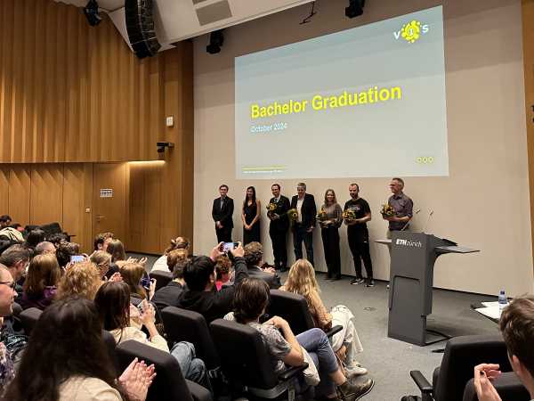 Speakers at the Bachelors Celebration