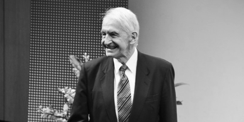Prof. em. Hochstrasser an seinem Ehren-Symposium, Januar 2016.