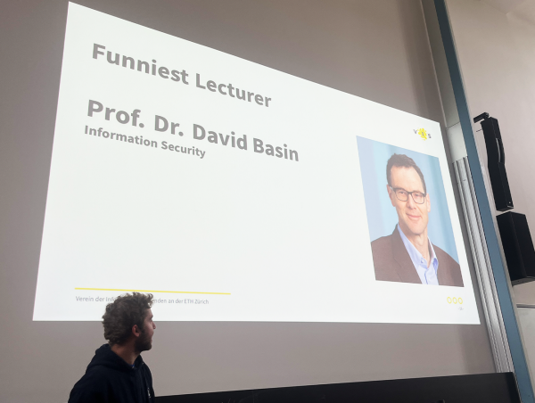 Prof. David Basin chosen as 