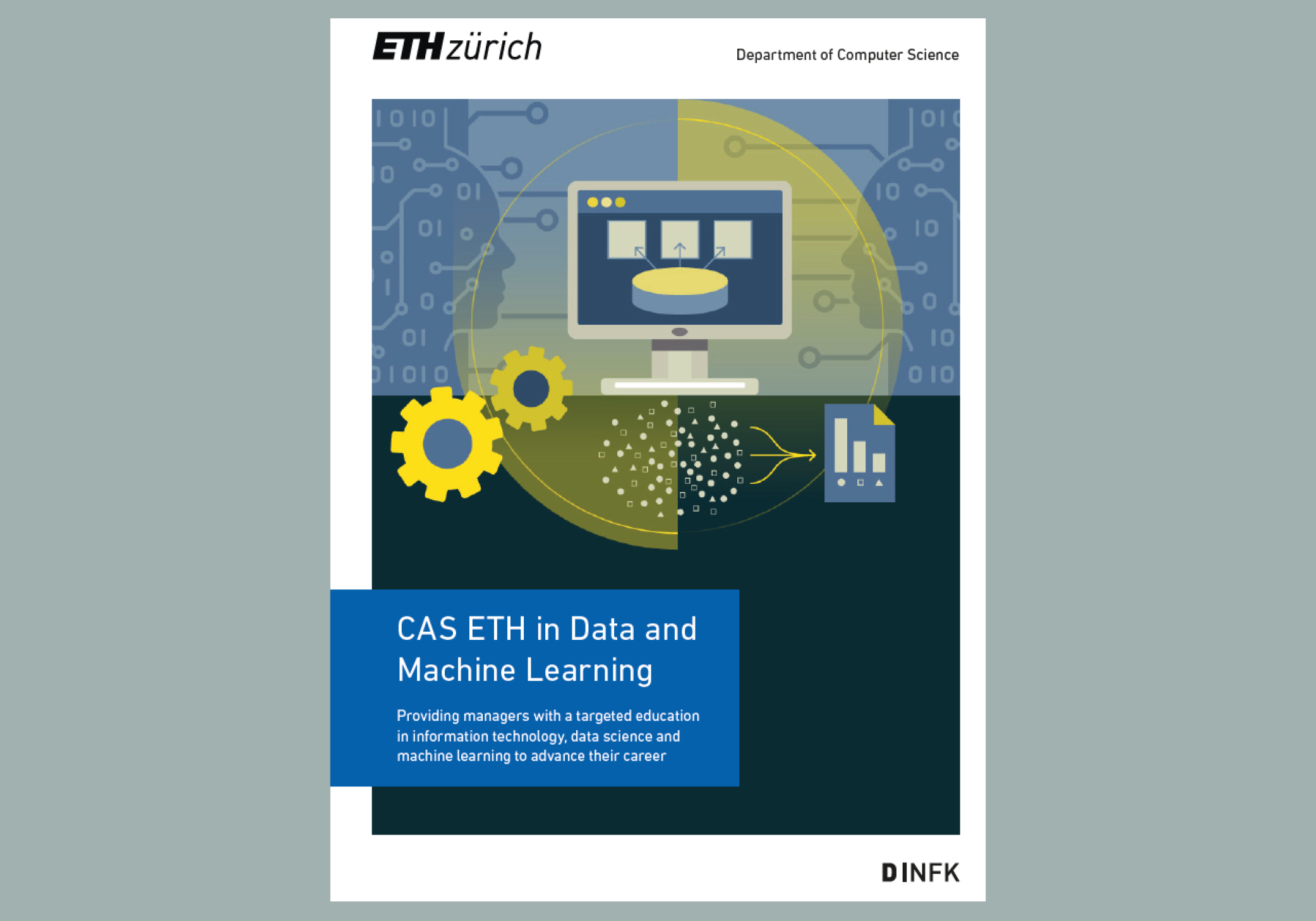 Broschüre "CAS ETH Data and Machine Learning"