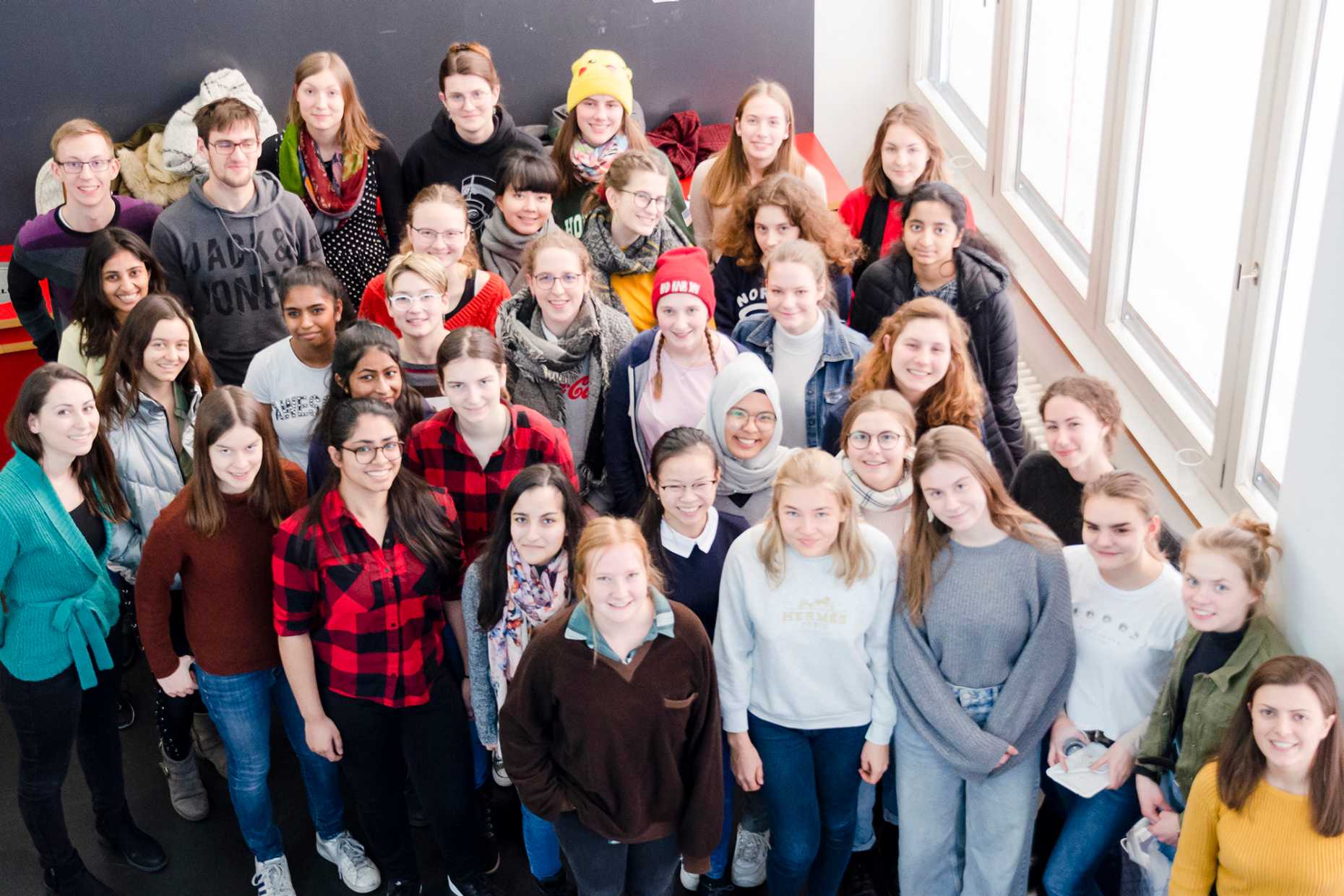 Group photo of the participants and the organisers of the taster week