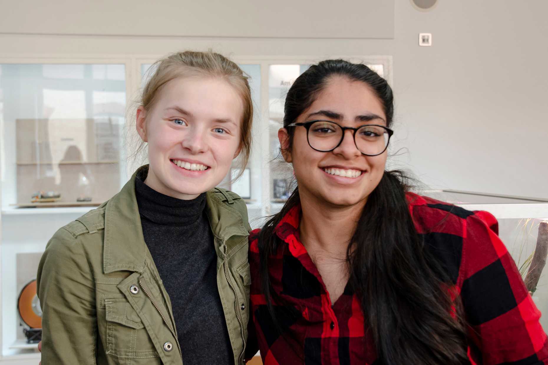 Lillie Roberts and Ravinder Kaur