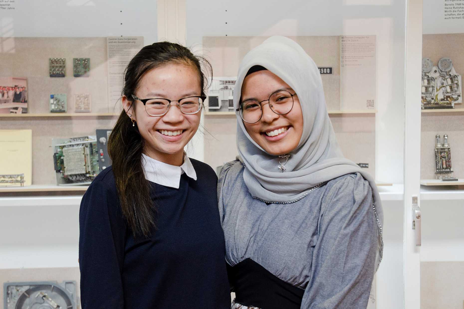 Tina Ho and Qatrunada Tedjasukmana