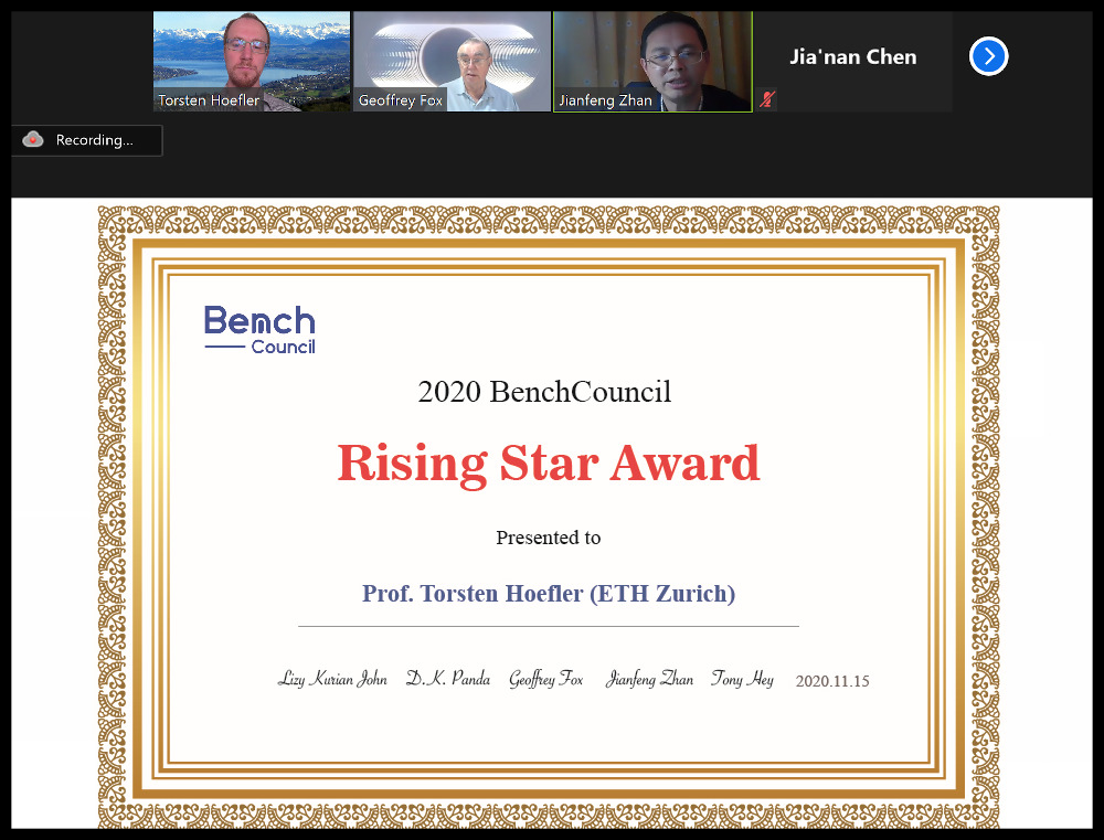 BenchCouncil Rising Star Award