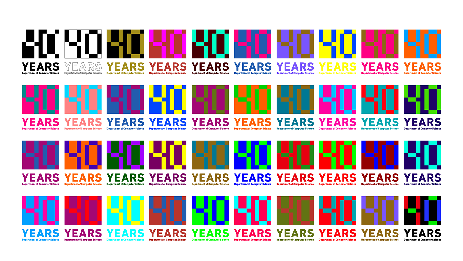 D-INFK 40th anniversary logos