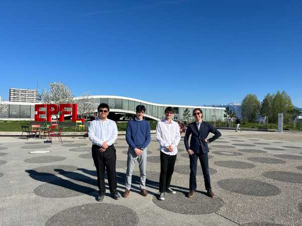 Group photo with four members.